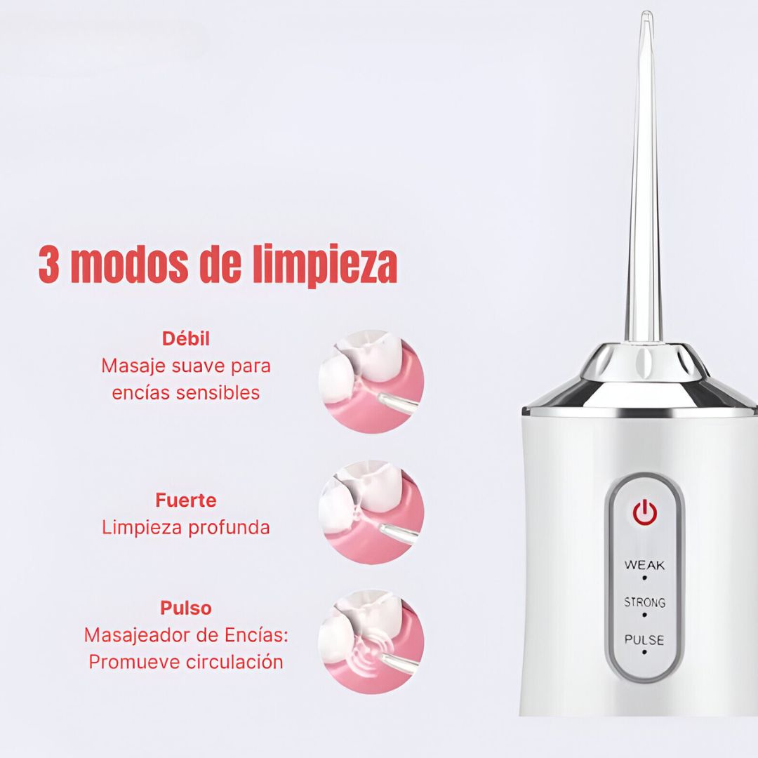 AquaDent® Irrigador Bucal Recargable