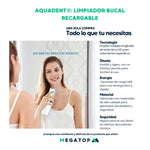 AquaDent® Irrigador Bucal Recargable